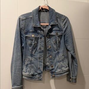 White House Black Market Blue Jean Jacket